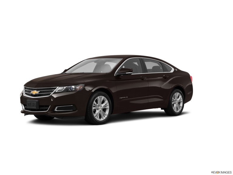 Brown 2015 Chevrolet Impala With White Background