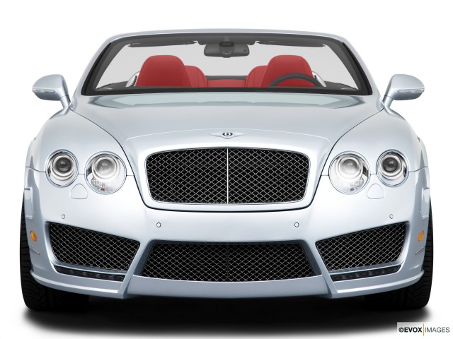 Silver 2010 Bentley Continental GT Speed From Front Side