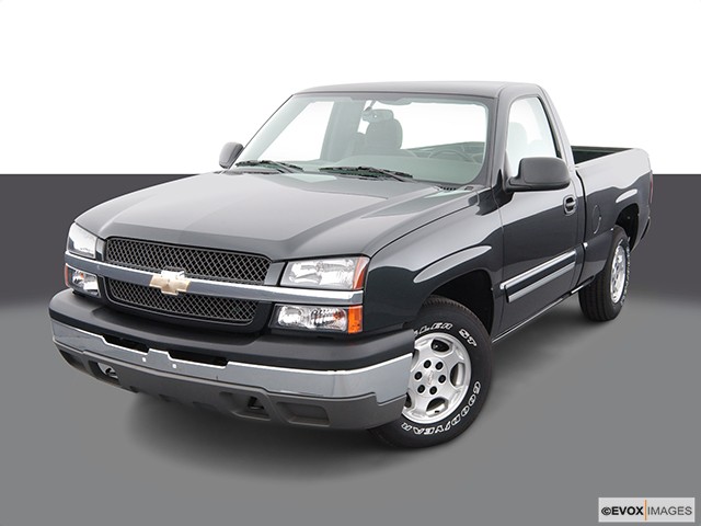Black 2005 Chevrolet Silverado 1500 From Front-Driver Side