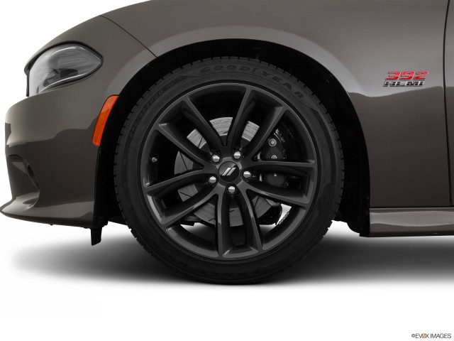 2019 Dodge Charger Front Tire Closeup