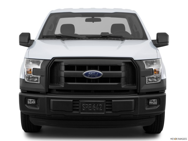 White 2016 Ford F-150 With White Background