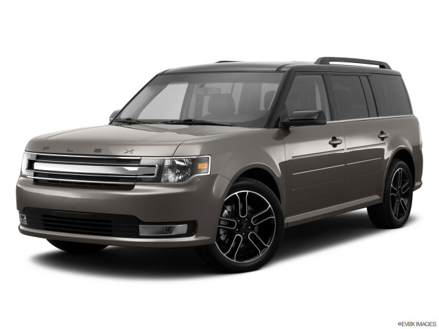2014 Ford Flex Front angle medium view.