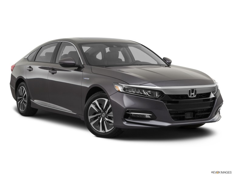 Gray 2020 Honda Accord from front passenger side