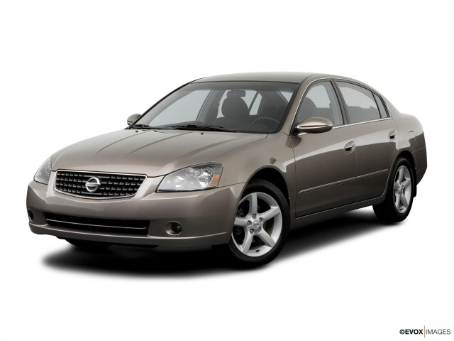 2006 Nissan Altima With White Background