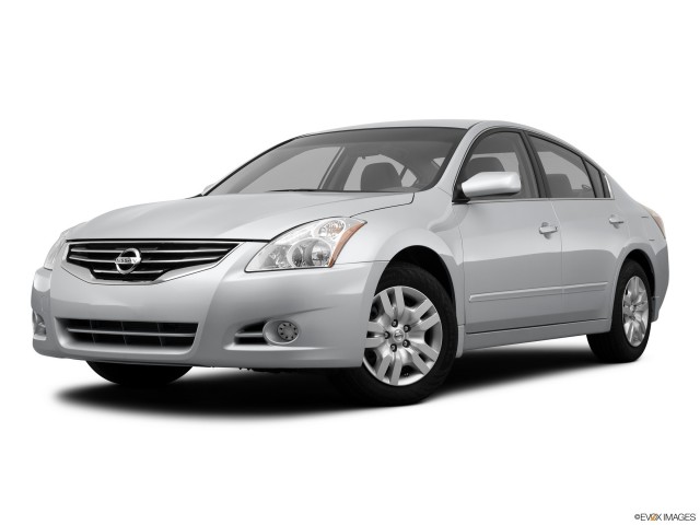 Silver 2012 Nissan Altima 2.5S With White Background