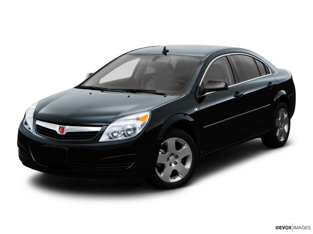 2008 Saturn Aura XE With White Background