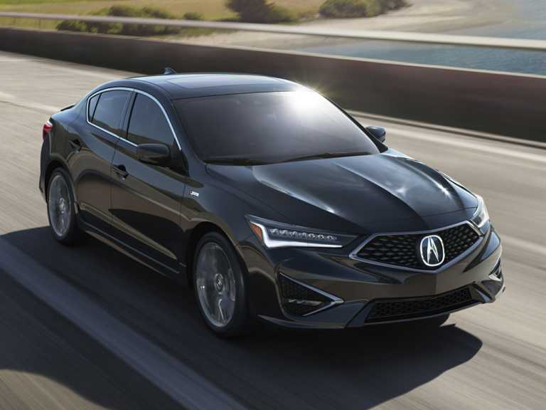 Black 2020 Acura ILX In Motion