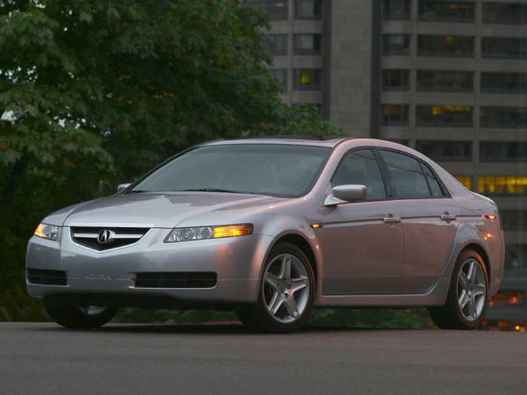 Silver 2006 Acura TL From Front-Driver Side
