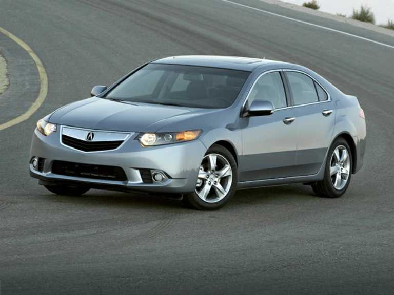 Gray 2014 Acura TSX From Front-Driver Side