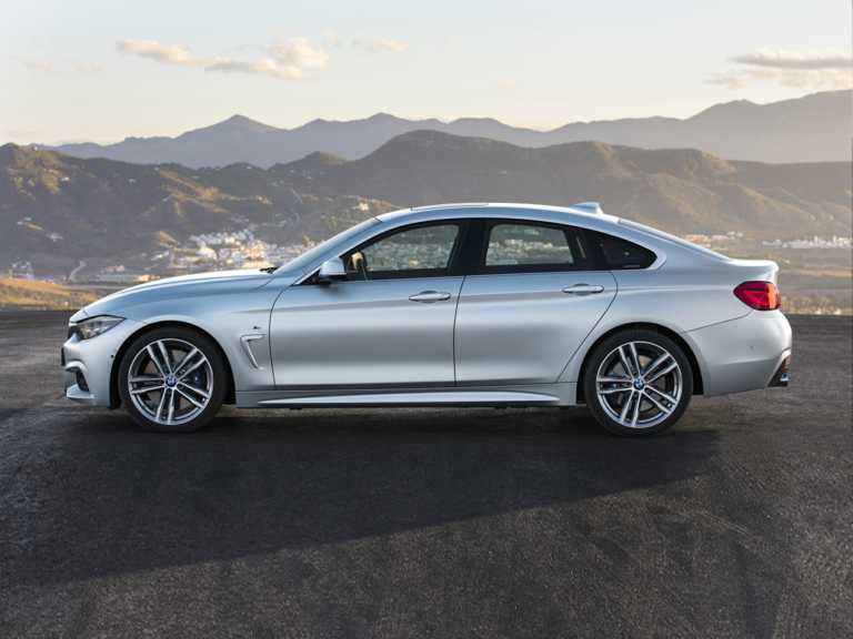 Silver 2020 BMW 4-Series From Driver Side