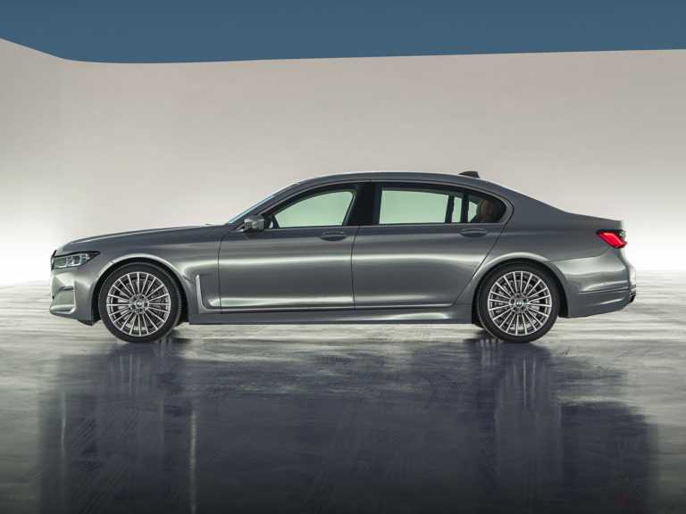 Gray 2020 BMW 7-Series From Driver Side