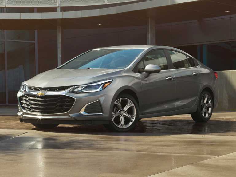Gray 2019 Chevrolet Cruze From Front-Driver Side