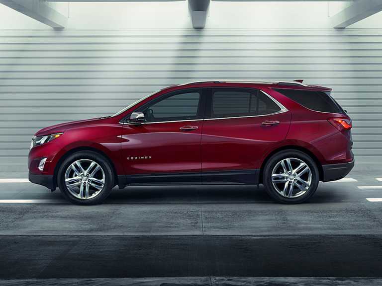 Red 2020 Chevrolet Equinox From Driver Side