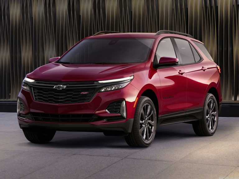 Red 2021 Chevrolet Equinox From Front-Driver Side