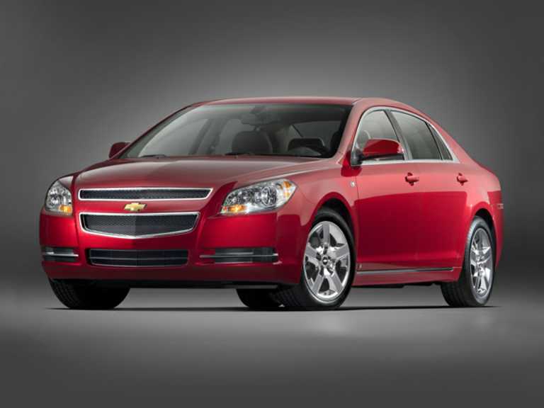 Red 2012 Chevrolet Malibu From Front-Driver Side