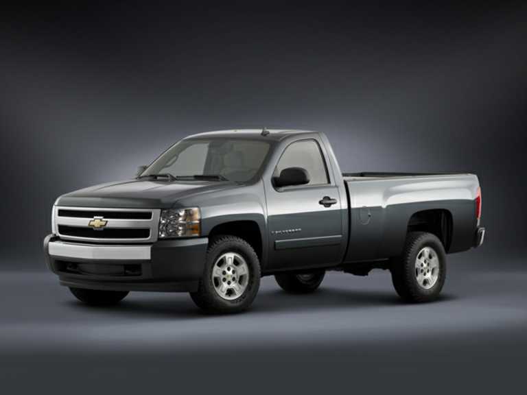 Black 2008 Chevrolet Silverado 1500 From Front-Driver Side