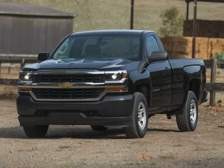 Black 2017 Chevrolet Silverado 1500 From Front-Driver Side