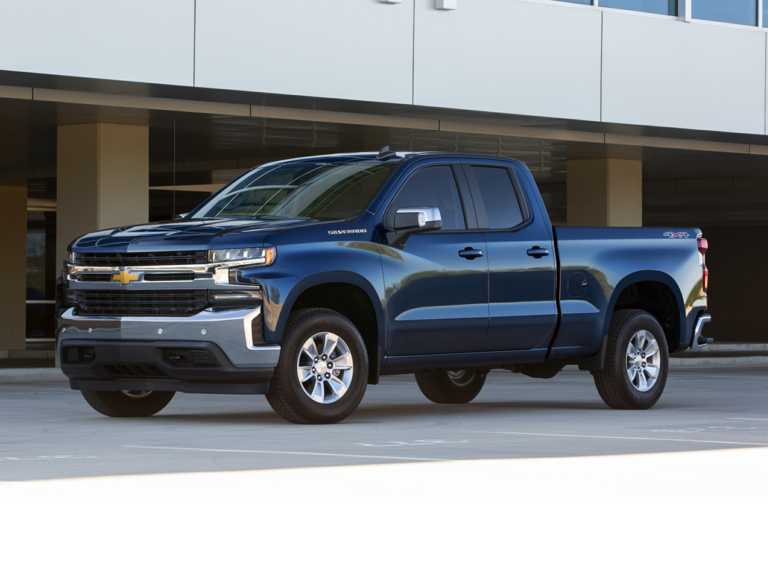 Blue 2019 Chevrolet Silverado 1500 From Front-Driver Side