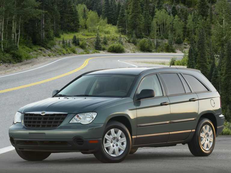Green 2007 Chrysler Pacifica On The Road