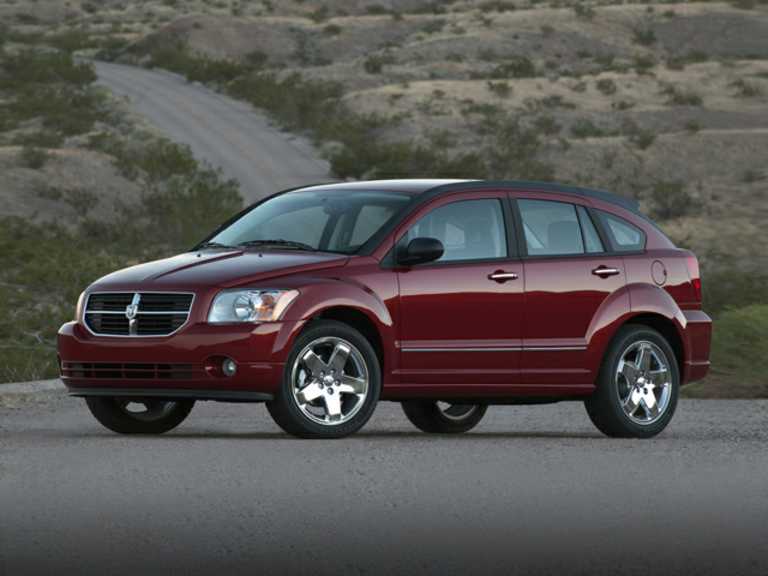 Red 2012 Dodge Caliber From Front-Driver Side