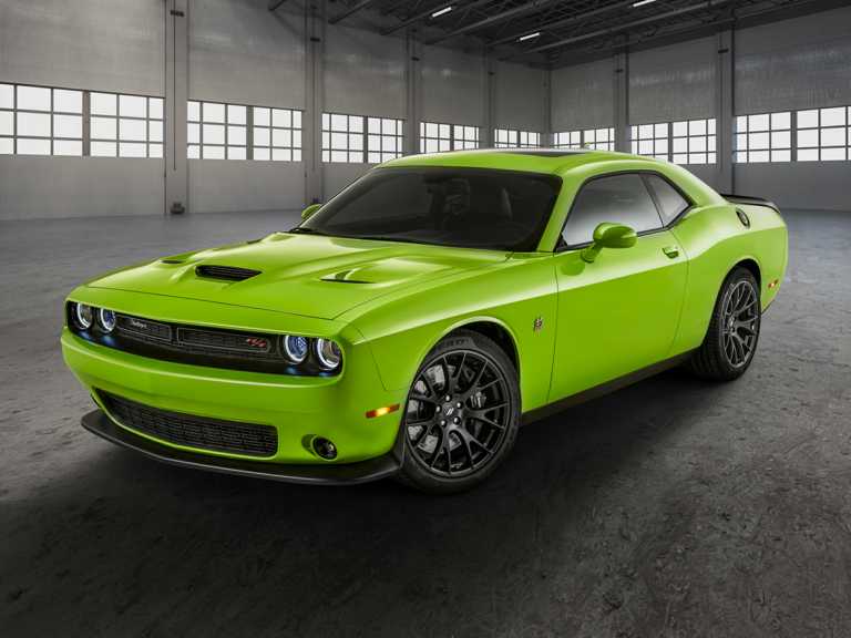 Green 2019 Dodge Challenger From Front-Driver Side