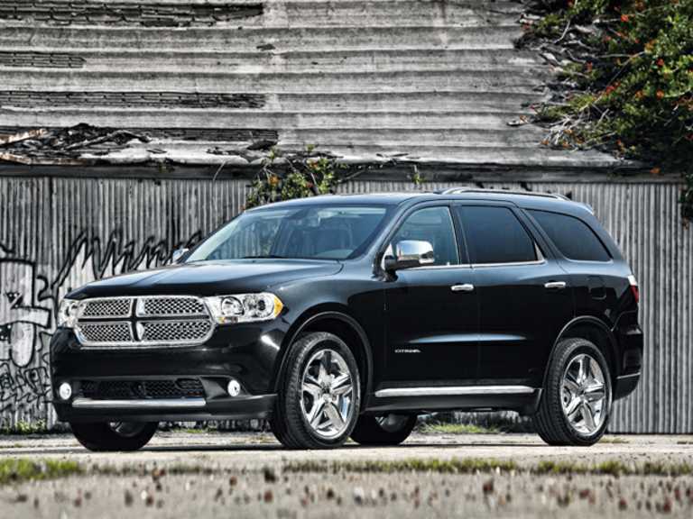 Black 2011 Dodge Durango From Front-Driver Side