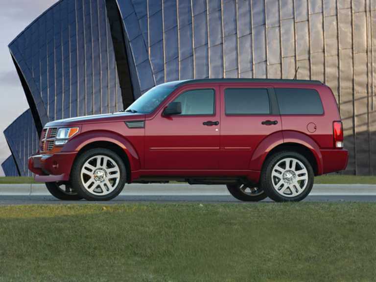 Red 2011 Dodge Nitro From Driver Side