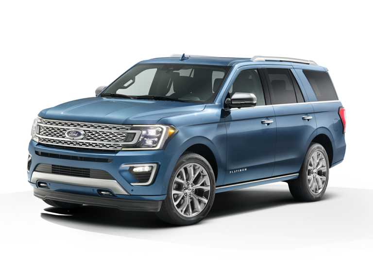 Blue 2021 Ford Expedition from front drivers side
