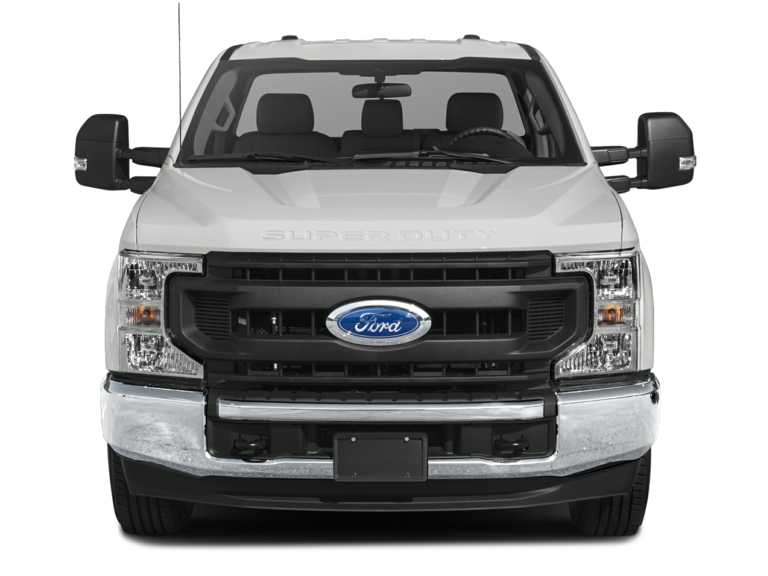 White 2020 Ford F-250 From Front Side