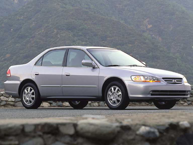 Silver 2002 Honda Accord
