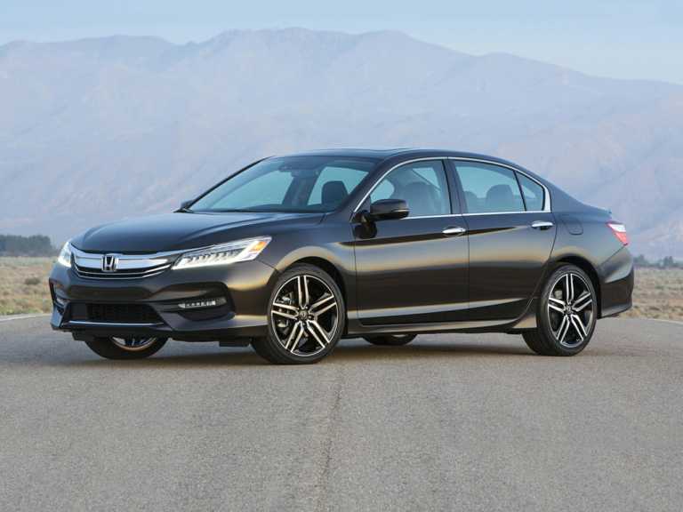 Blue 2017 Honda Accord From Front-Driver Side
