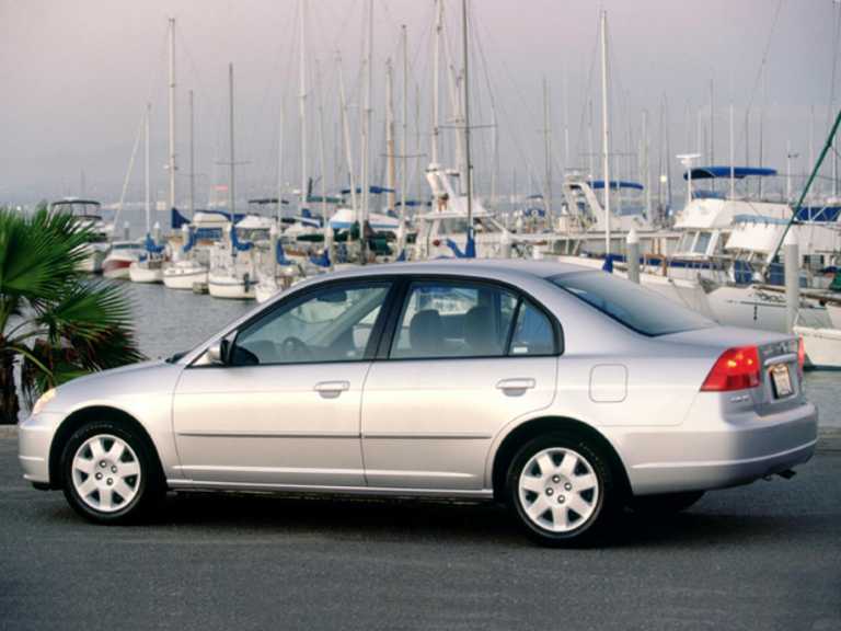 Silver 2002 Honda Civic