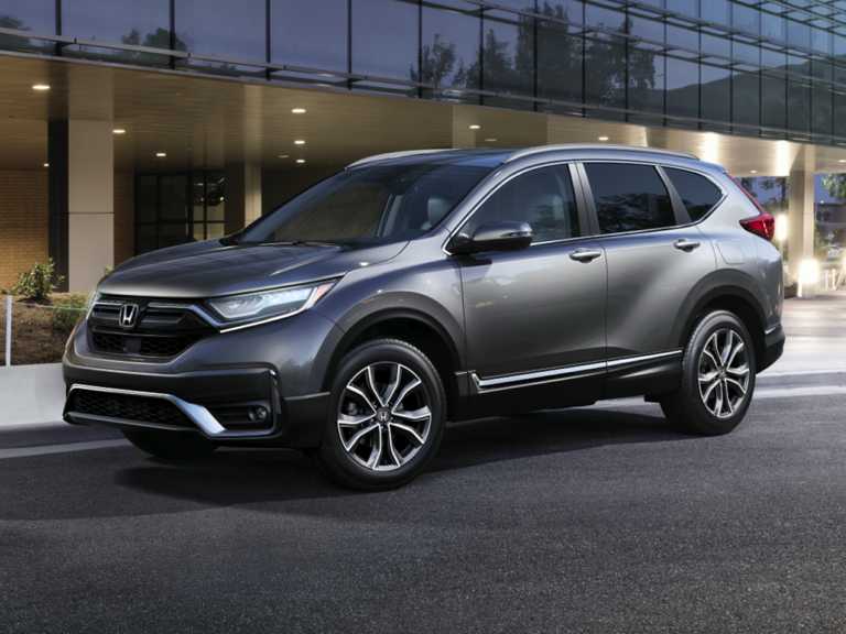 Gray 2021 Honda CR-V From Front-Driver Side