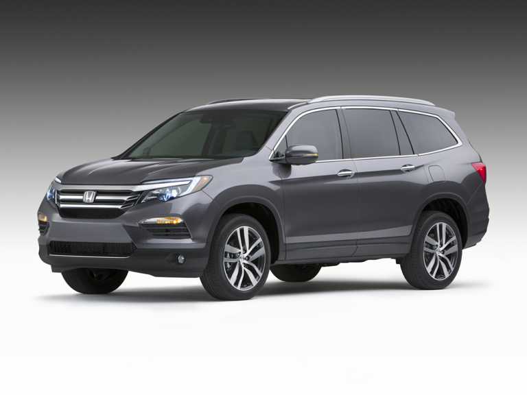 Purple 2018 Honda Pilot From Front-Driver Side
