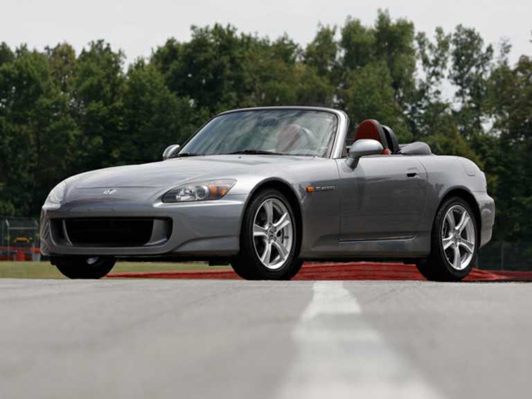 Gray 2009 Honda S2000 From Front-Driver Side