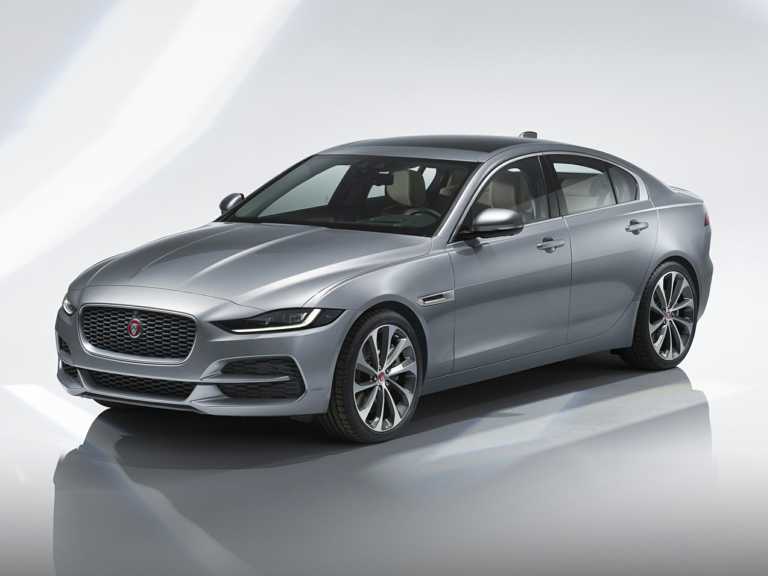 Gray Jaguar XE From Front-Driver Side