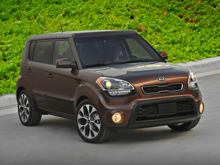 Brown 2012 Kia Soul From Front-Passenger Side