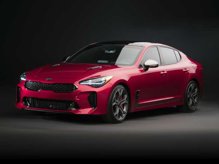 Red 2021 Kia Stinger From Front-Driver Side