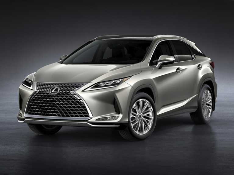 Gray 2021 Lexus RX From Front-Driver Side
