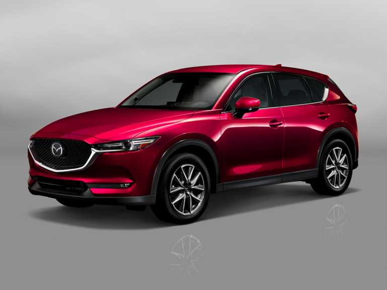 Red 2020 Mazda CX-5 From Front-Driver Side