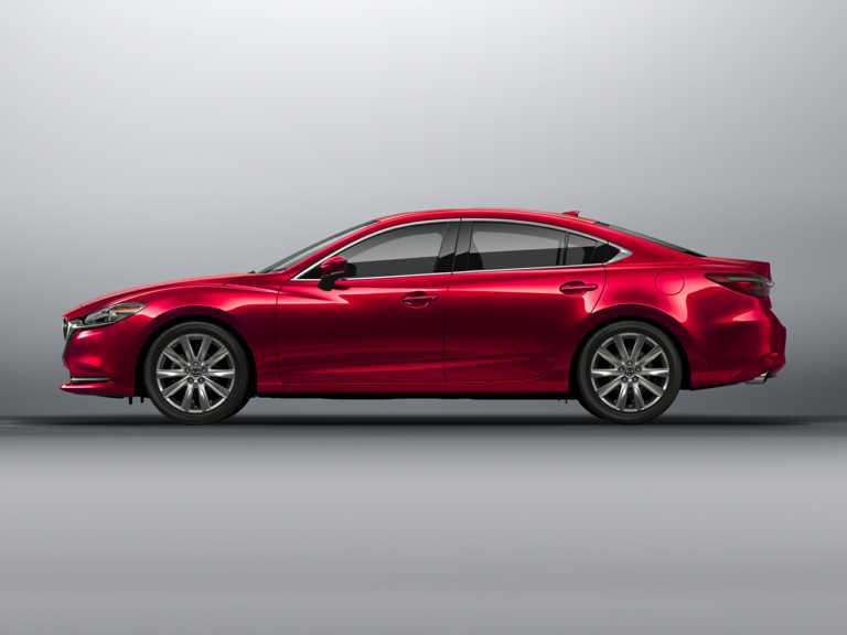 Red 2020 Mazda 6 From Driver Side