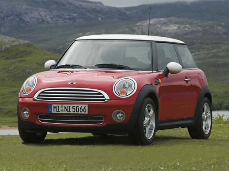 Red 2009 Mini Cooper From Front-Driver Side