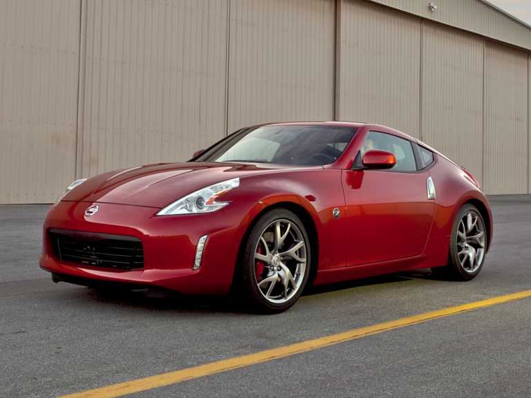 Red 2020 Nissan 370Z From Front-Driver Side