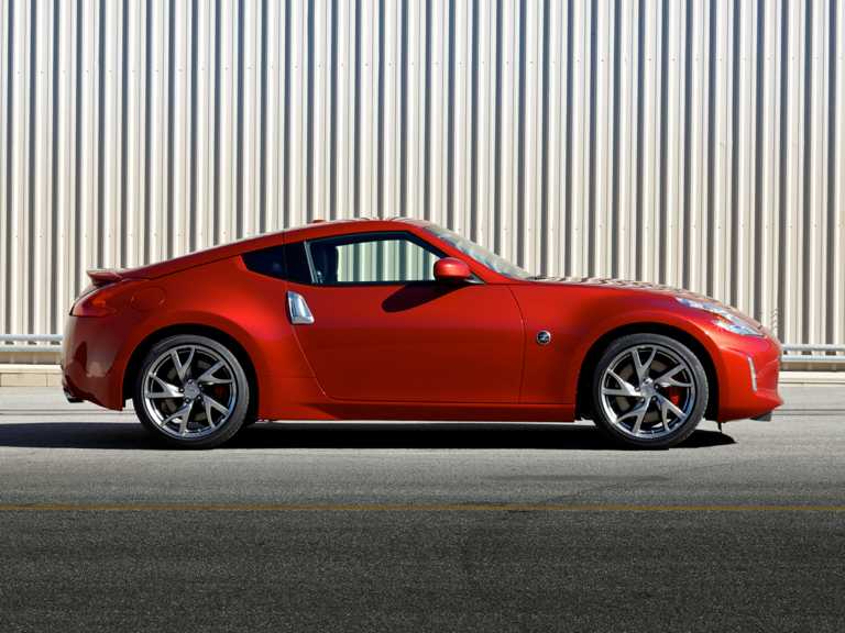 Red 2020 Nissan 370Z From Passenger Side