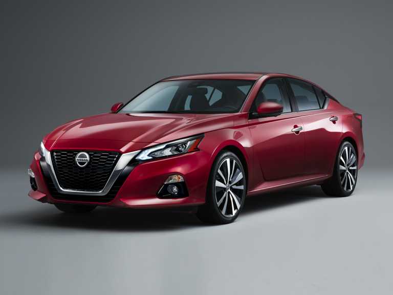 Red 2020 Nissan Altima From Front-Driver Side