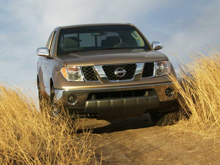 Brown 2020 Nissan Frontier In Motion