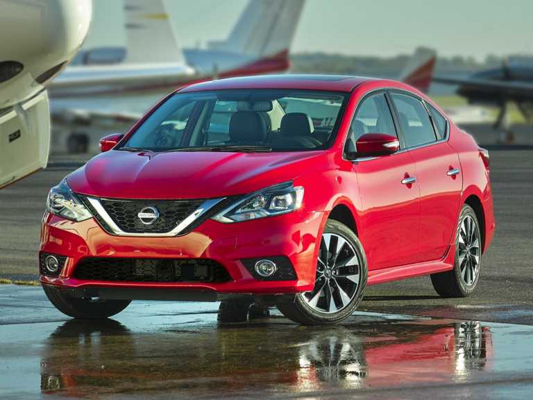 Red 2019 Nissan Sentra From Front-Driver Side