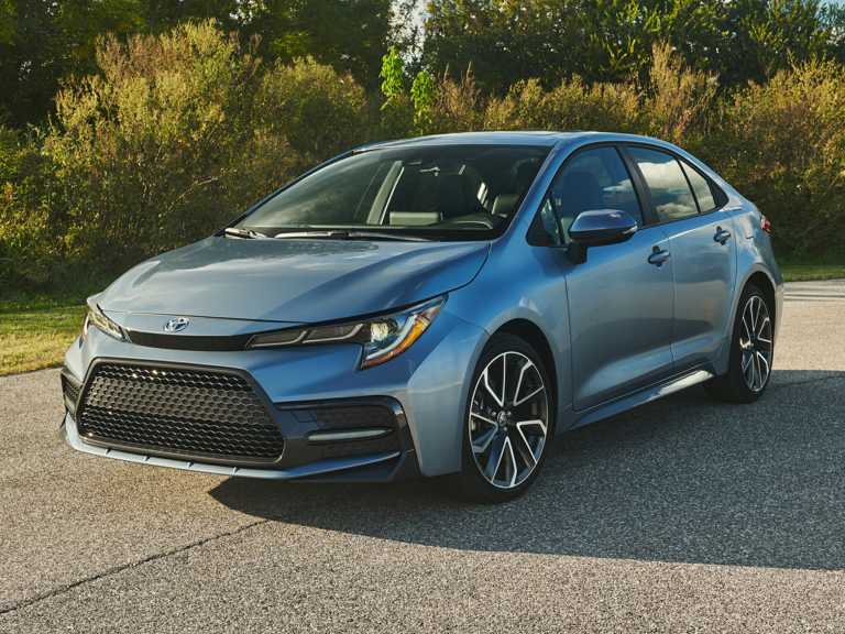 Gray 2020 Toyota Corolla From Front-Driver Side