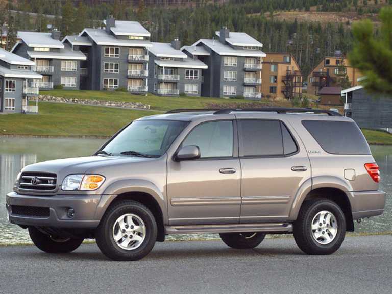 2002 Toyota Sequoia From Front-Driver Side