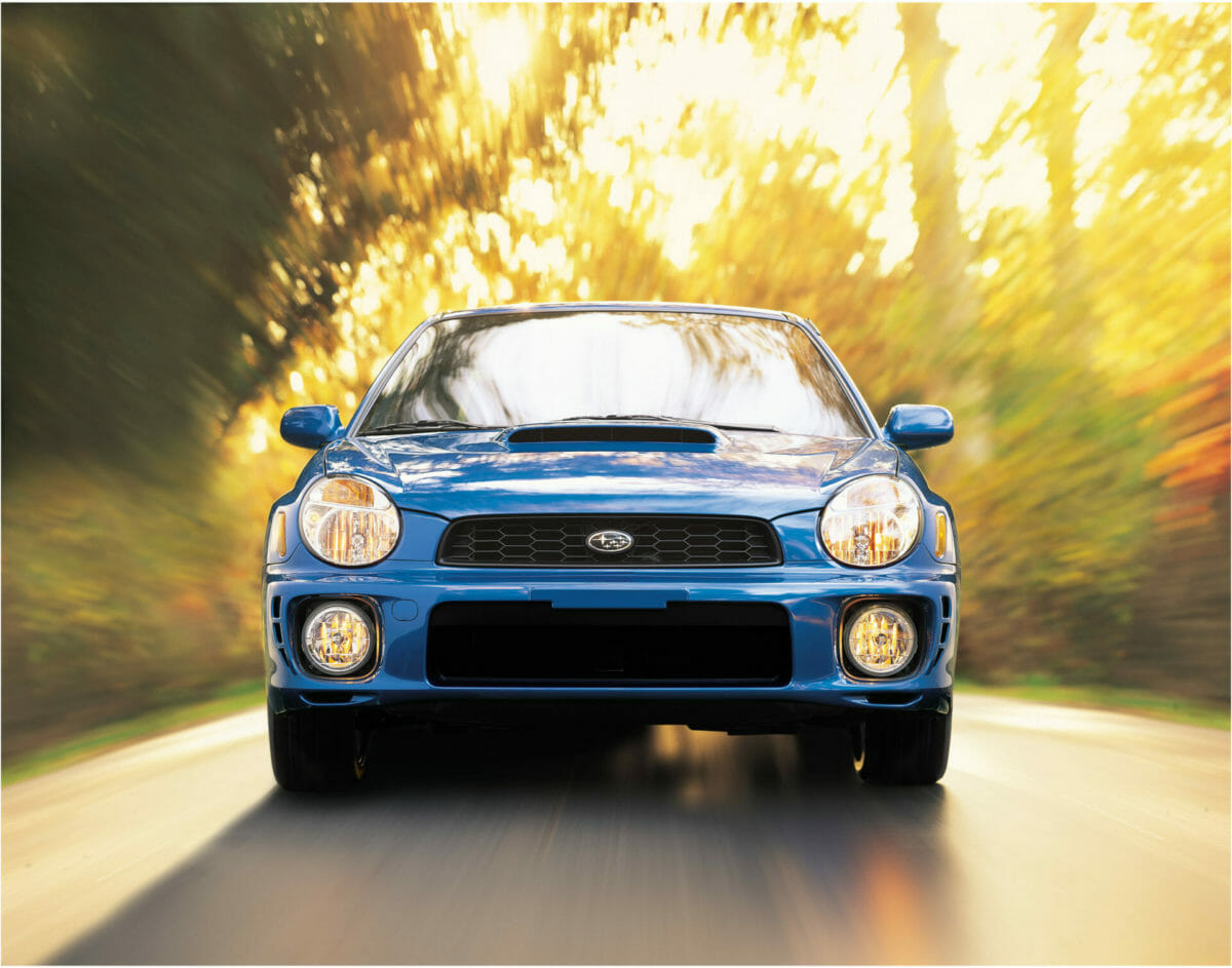 2002 Subaru WRX- Photo by Subaru